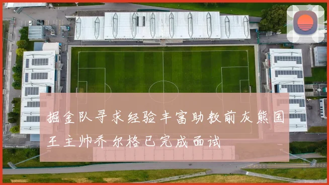 掘金队寻求经验丰富助教前灰熊国王主帅乔尔格已完成面试